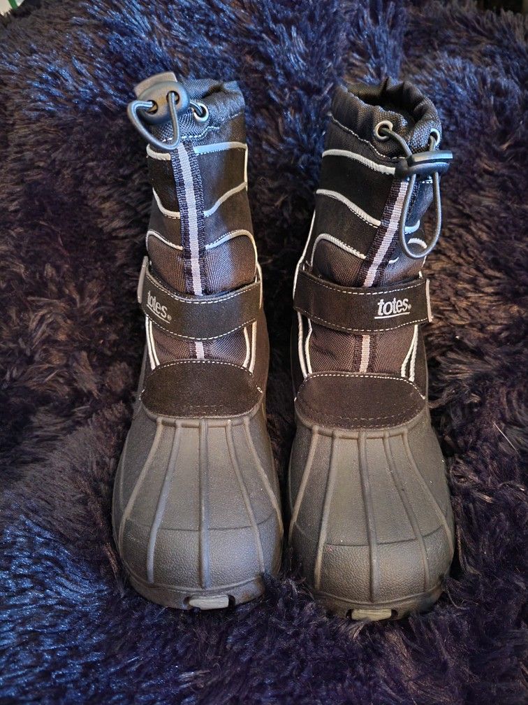 New In Box Boys Waterproof Snow Boots