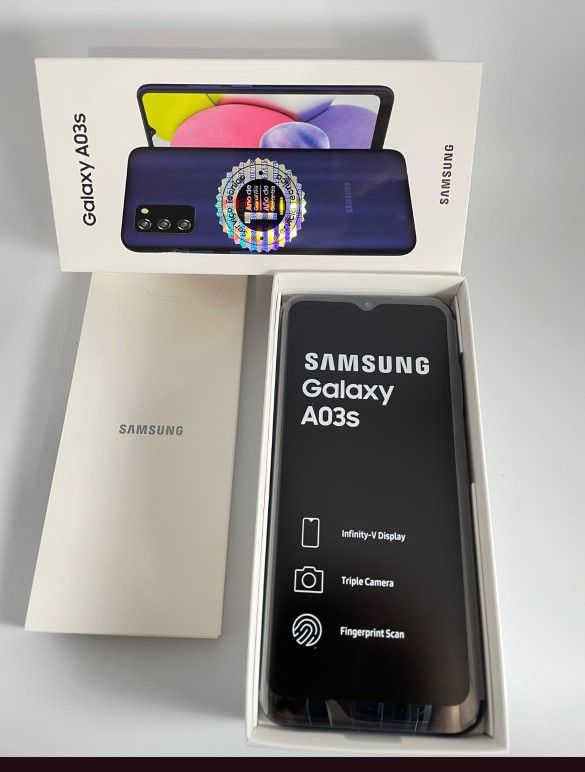 Samsung Galaxy A03S 64GB UNLOCKED BLUE Fully Functional!!!! for Sale