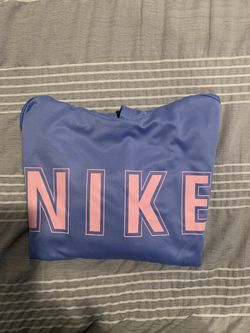 Girls Purple/Pink Nike Pullover Thumbnail