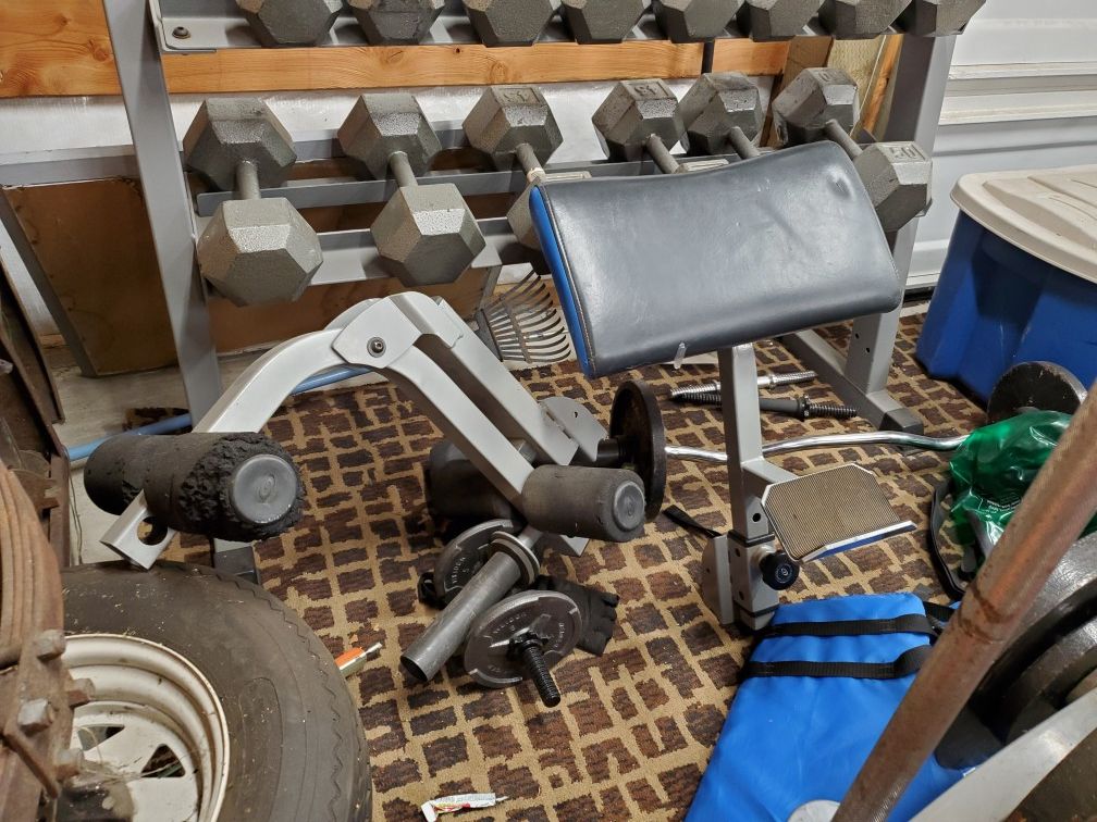 Nautilus Home gym and extras