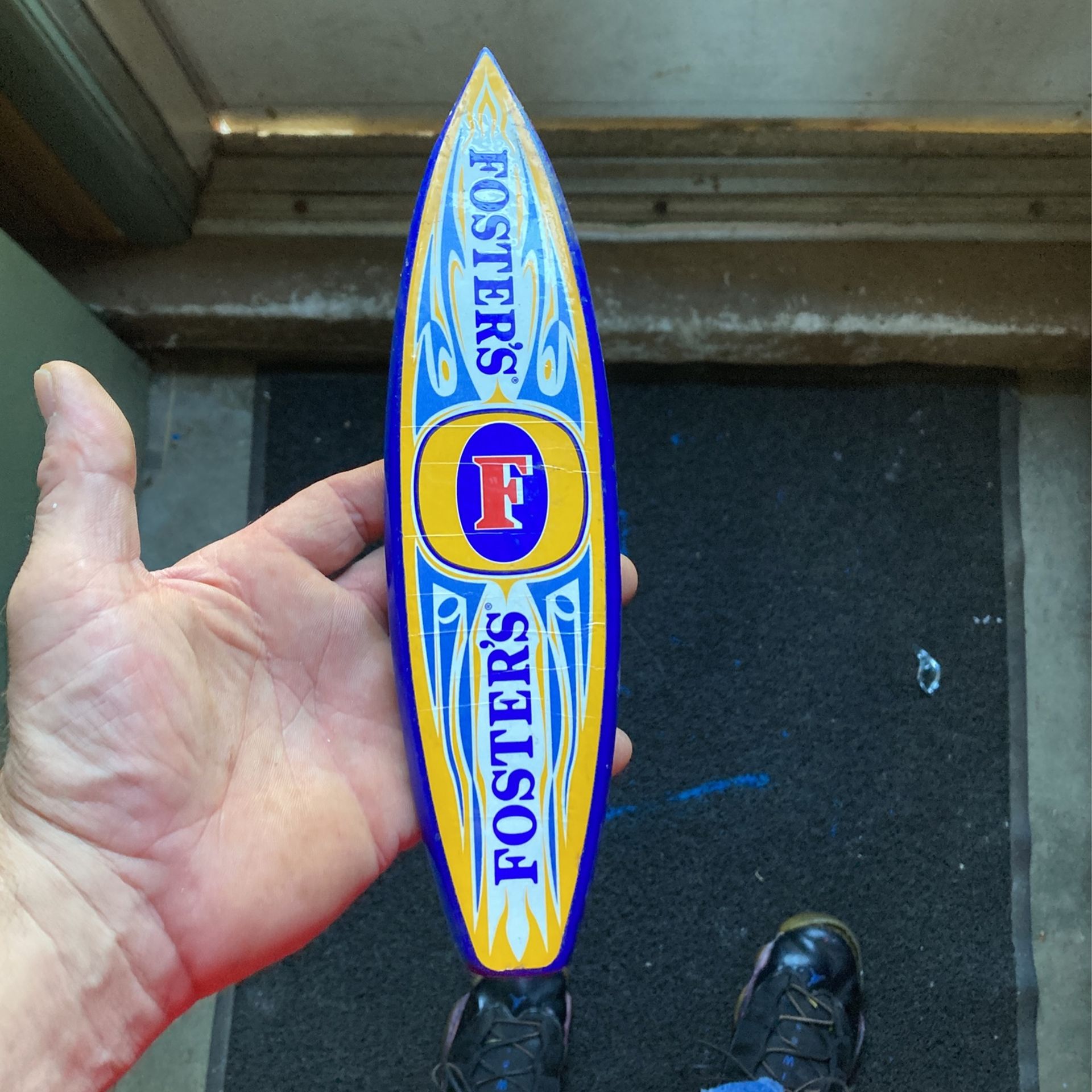 Foster beer tap handle