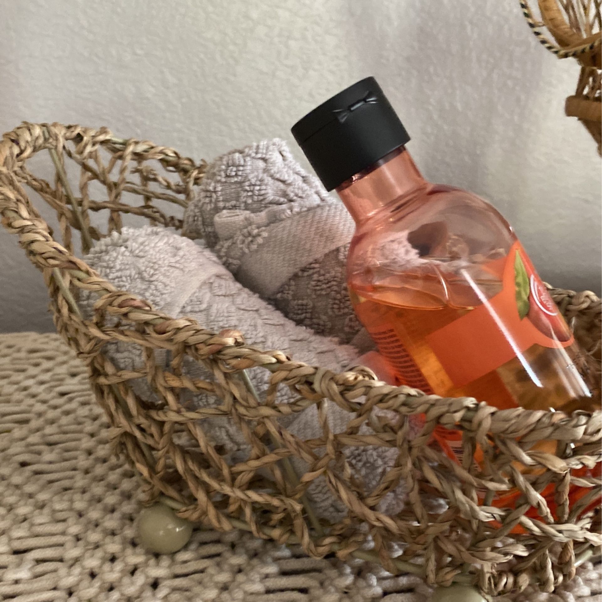 Wicker Bathtub Decor 10x5 In (28)