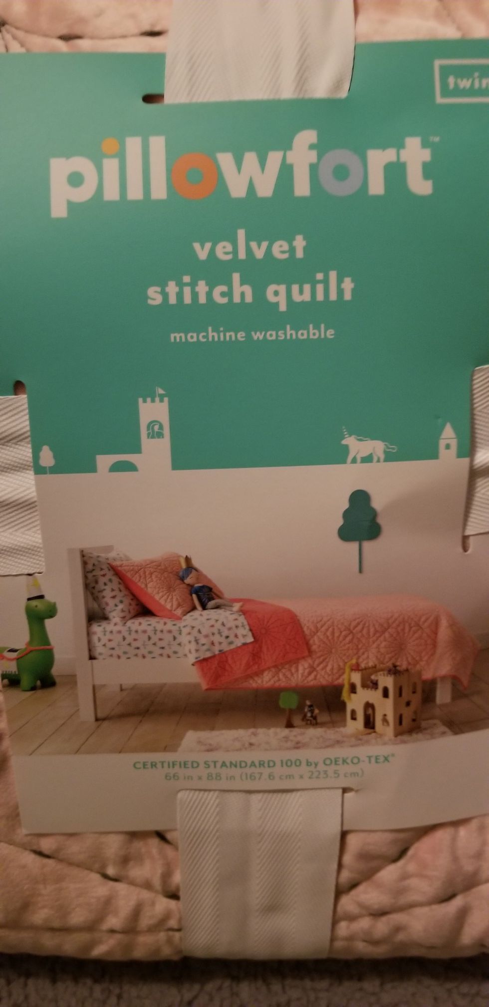 Velvet Stitch Quilt - Twin size