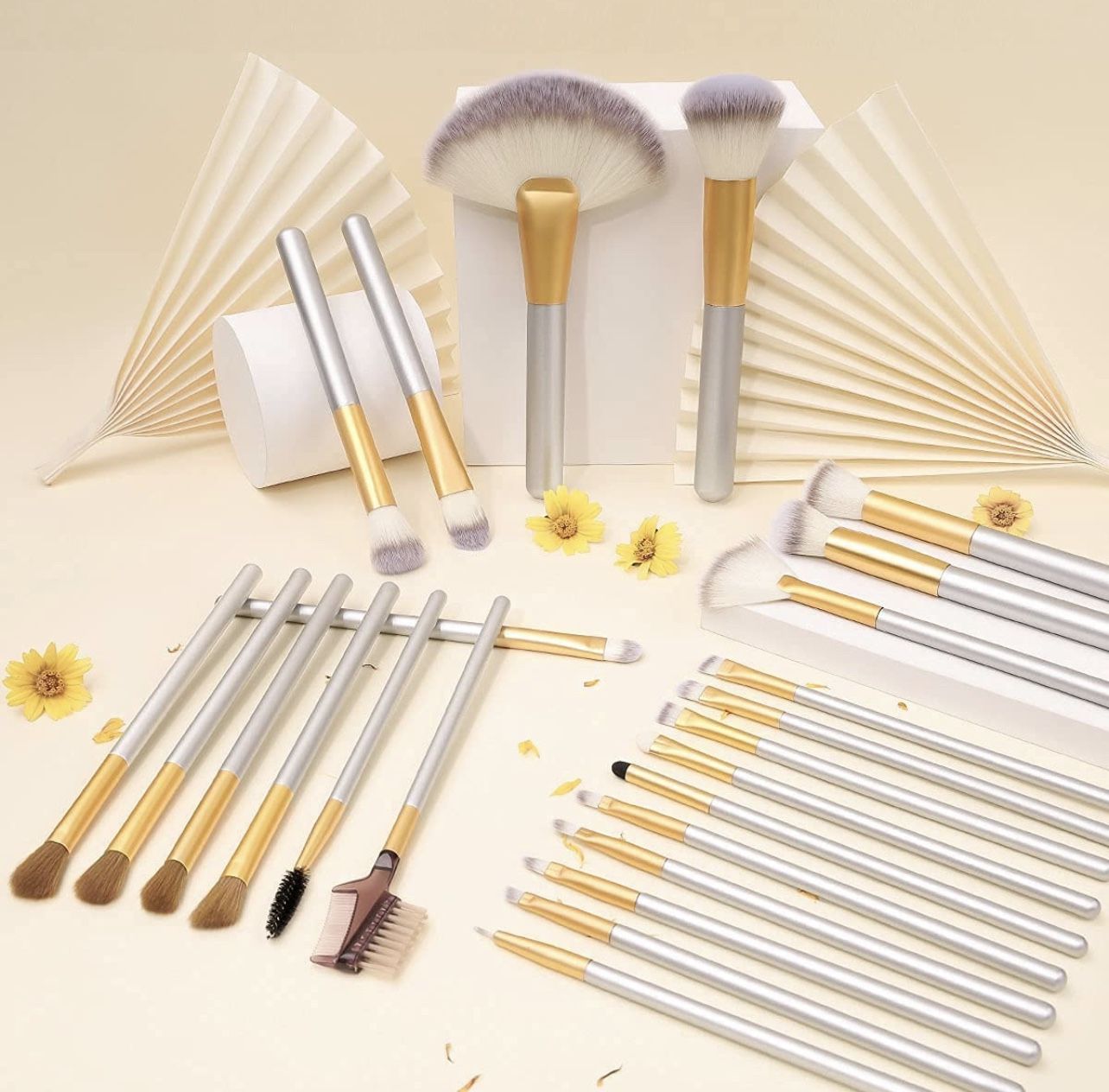 VANDER LIFE 24pcs Premium Cosmetic Makeup Brush Set