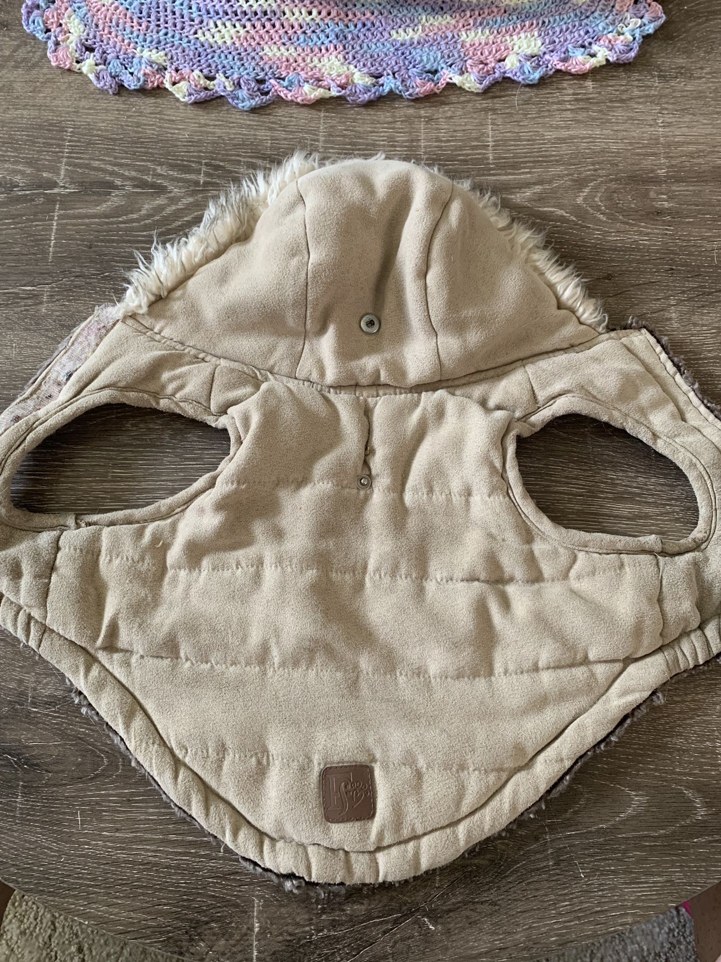 Dog jacket size small
