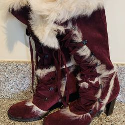 Coach Lucy Tall Boots 8.5 Thumbnail