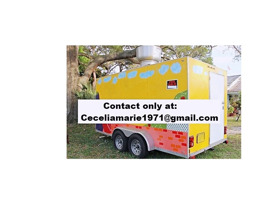 Food Trailer BBQ 24570