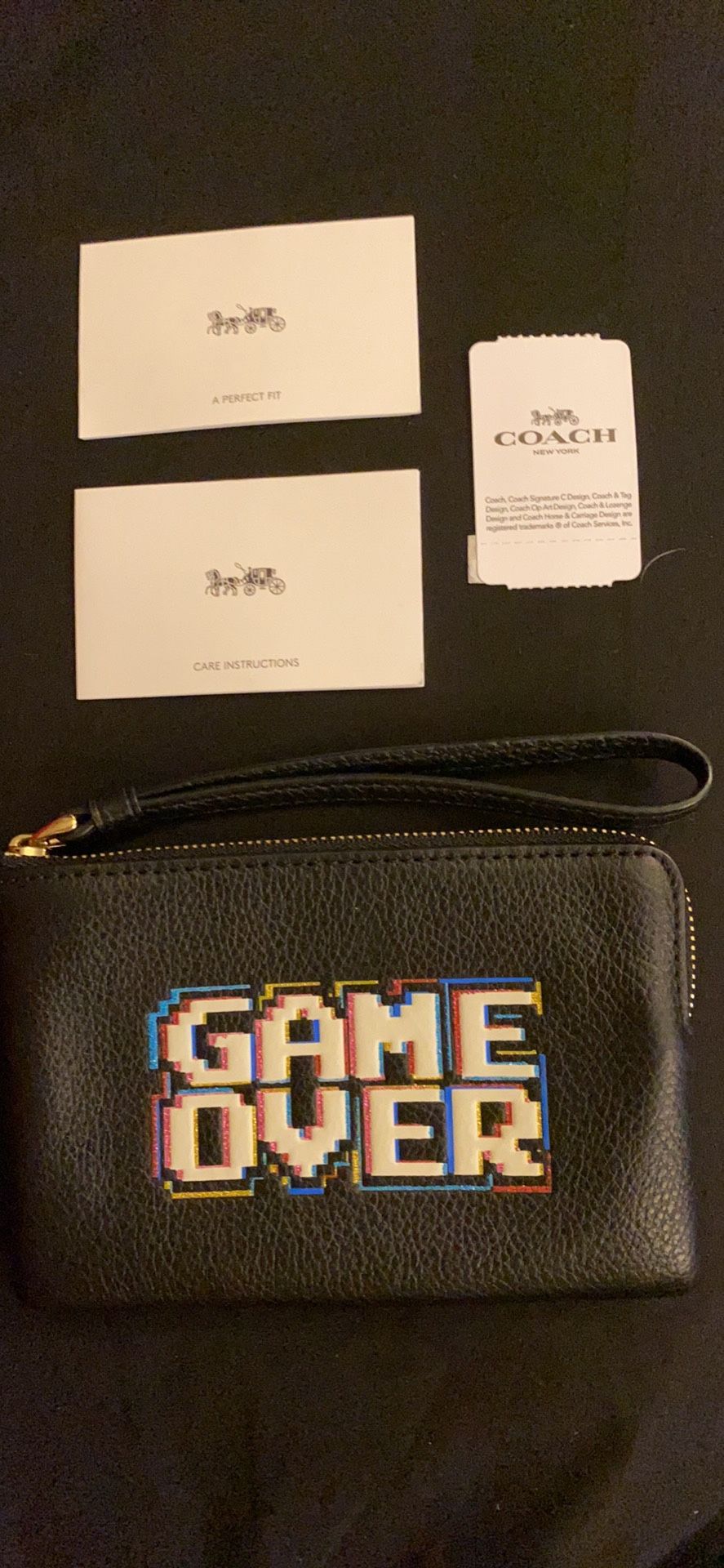 Coach wristlet