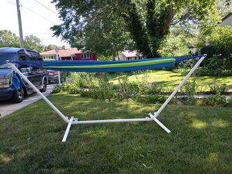 Hammocks Brand New In The Box Comes With Stand Powder Coated Stand And Hammock $99  Each Great Father's Day Present Thumbnail