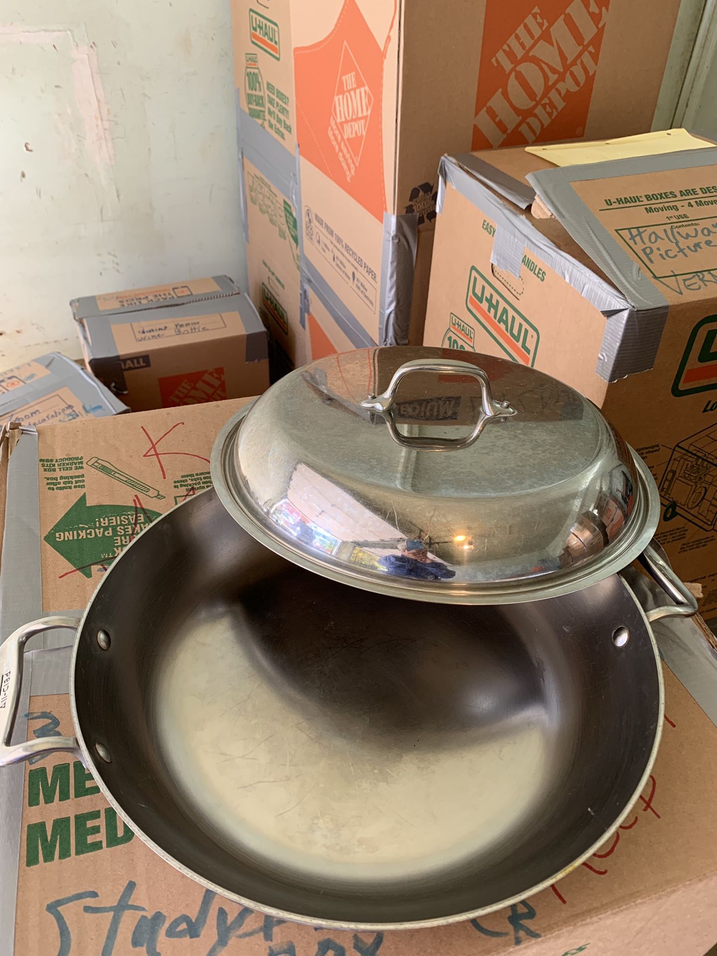 All-Clad Frying Pan with Cover
