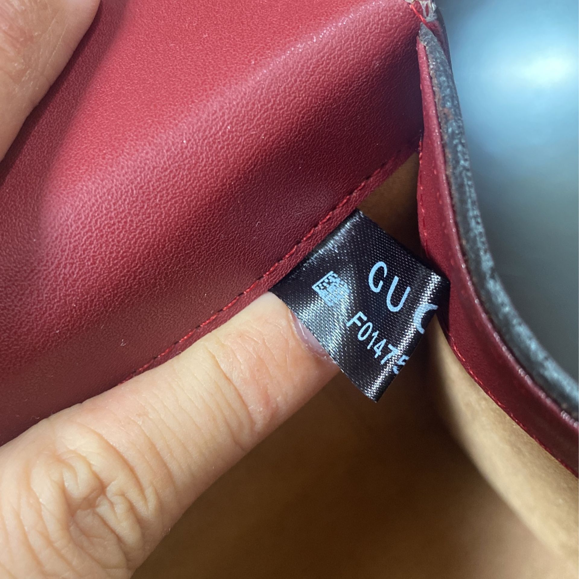 Red Gucci Dionysus Blooms Padlock Crossbody Bag GG Coated Canvas Small
