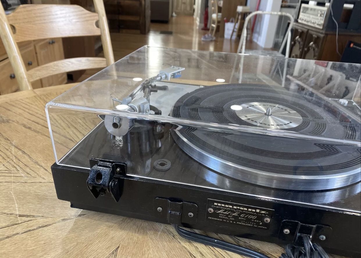 Marantz 6100 Turntable Excellent Condition Serviced Recently Sounds Amazing!