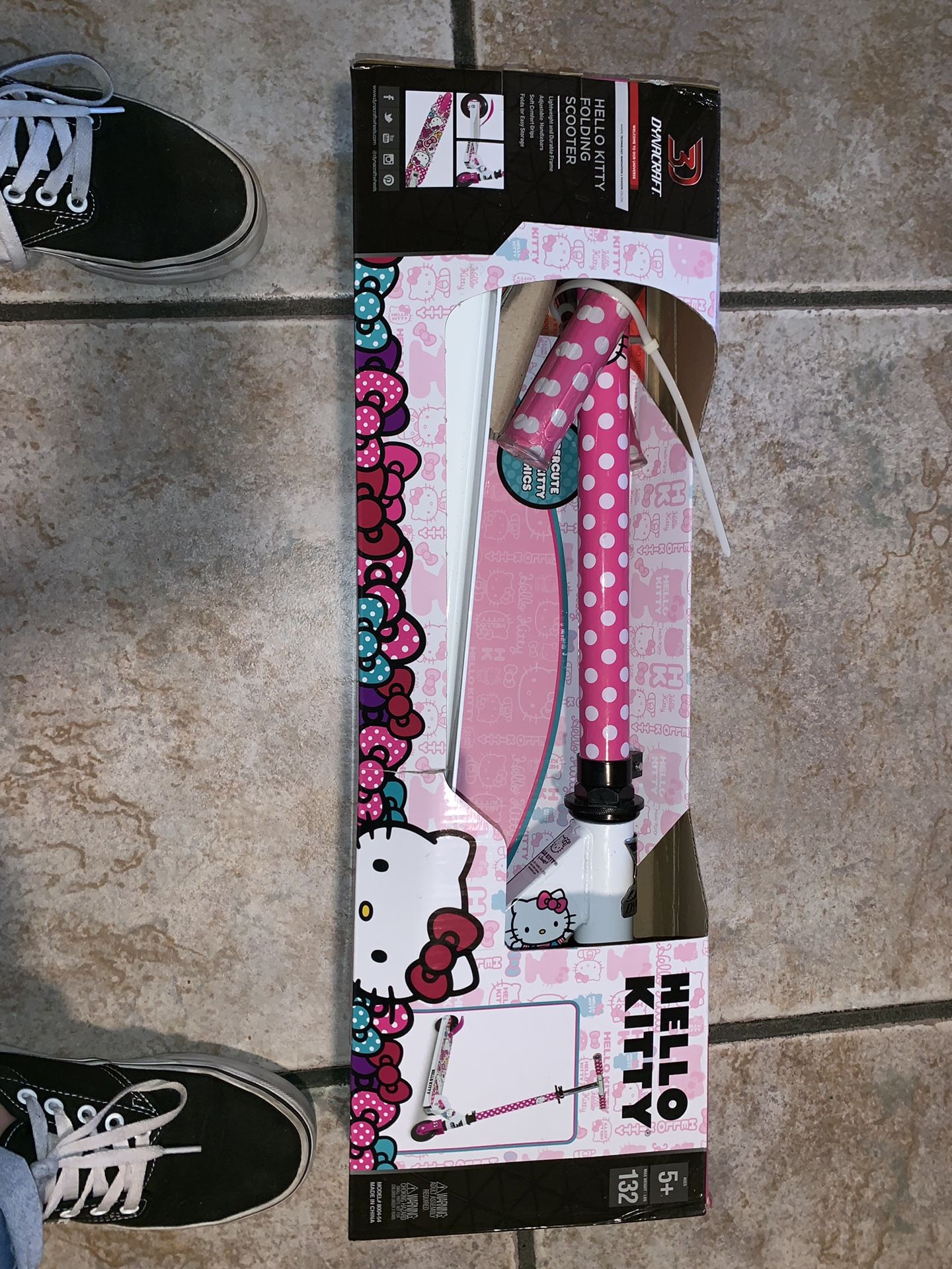 Hello Kitty Folding Scooter