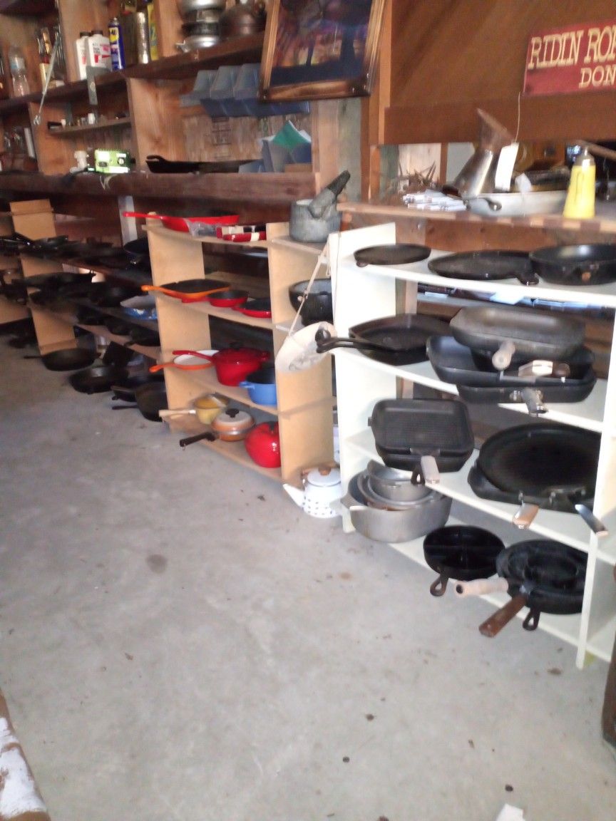 Cast Iron Cookware---- More Added On