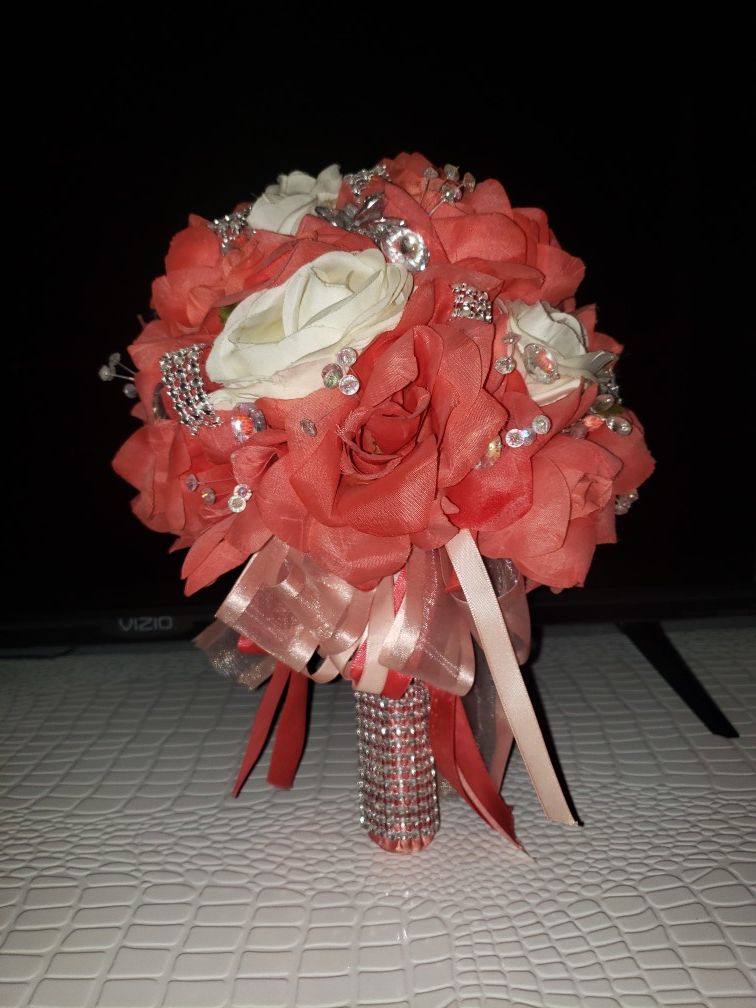 Wedding flower bouquet.