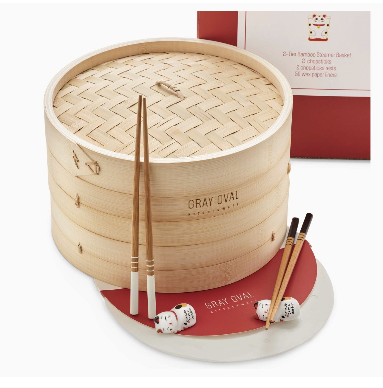 Bamboo Steamer Basket