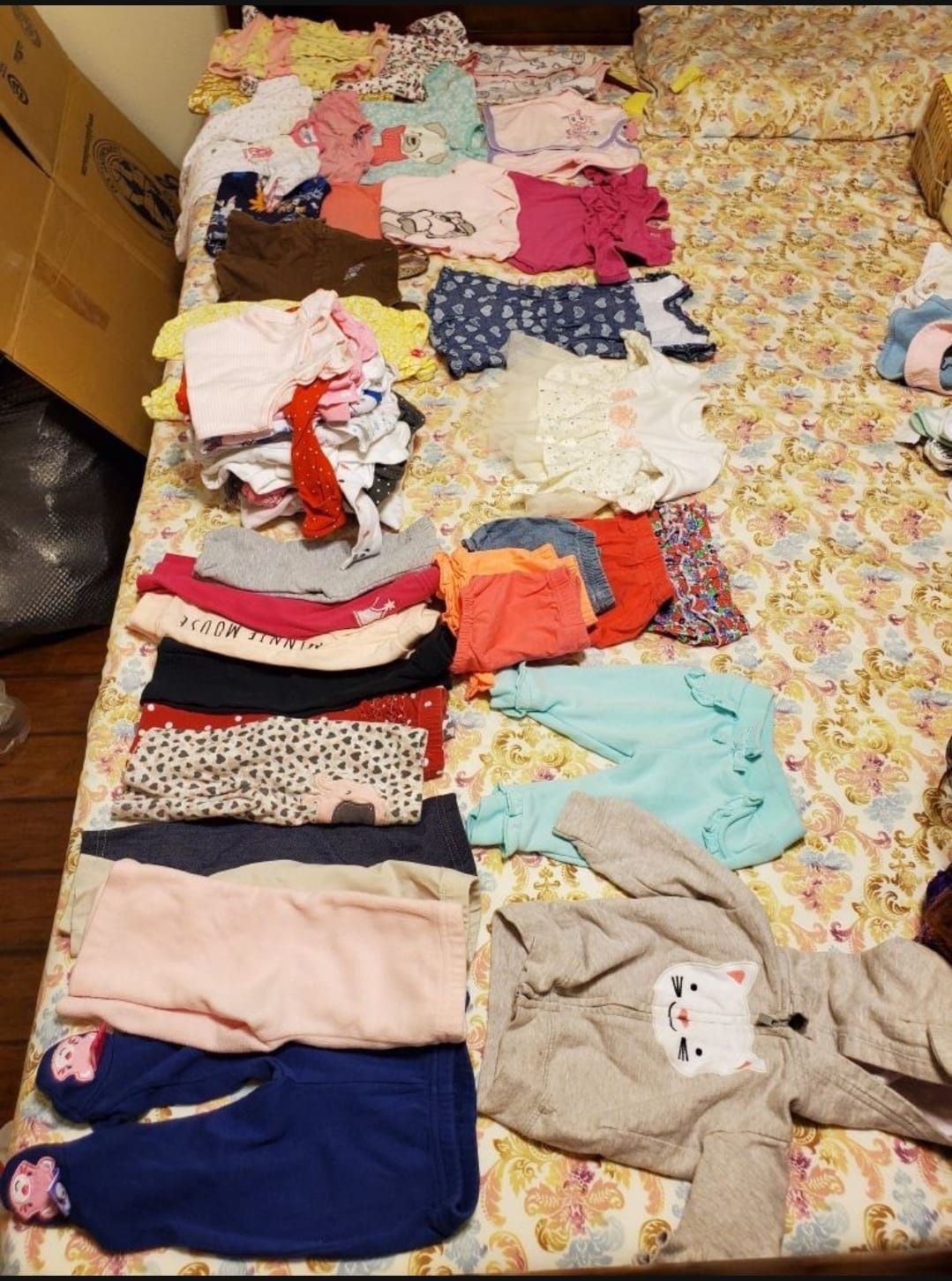 Baby Girl Gift Lot, Newborn To 6 Months Clothes, Baby Blankets, Crib Sheet,