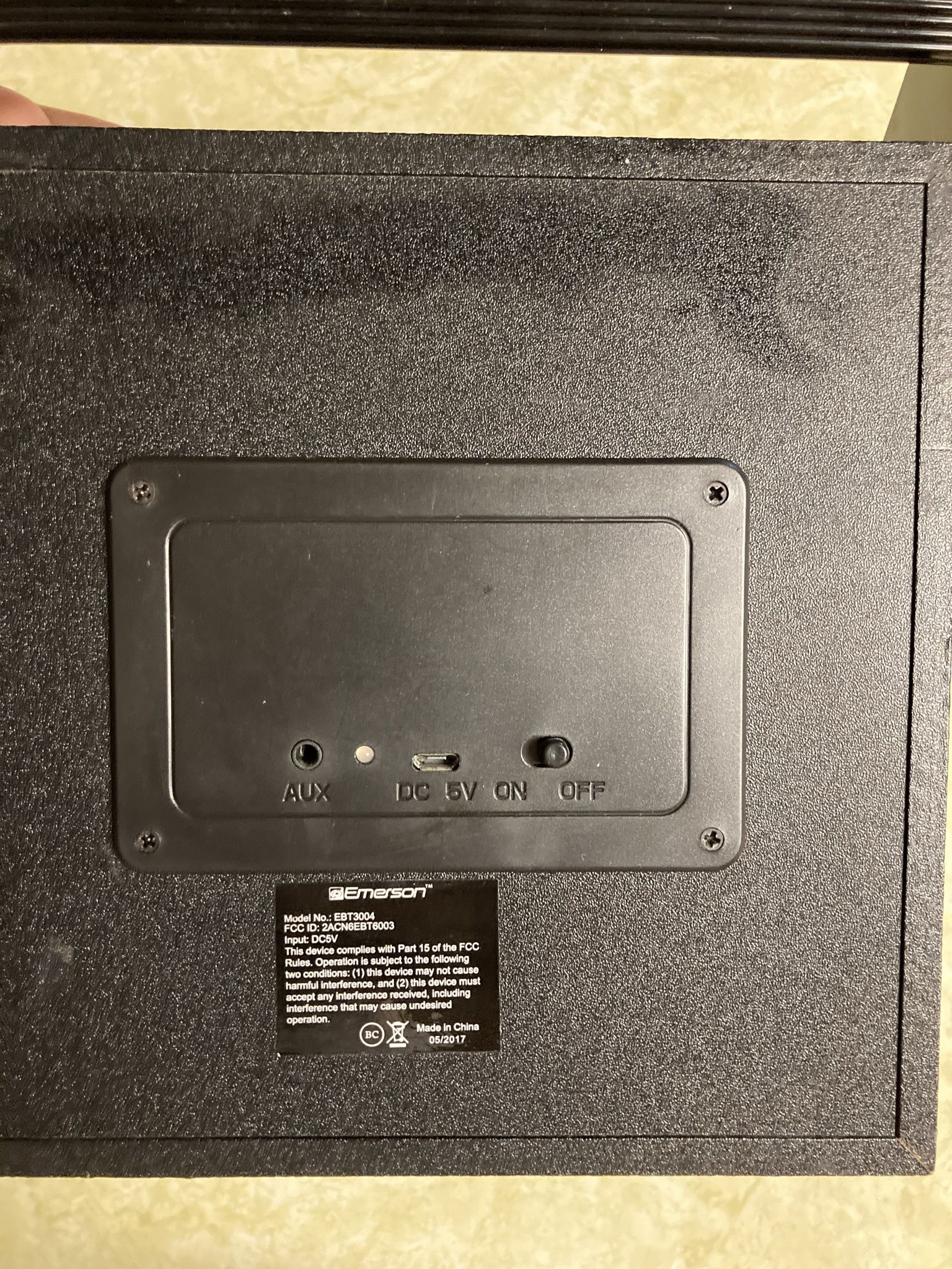 Emerson Bluetooth Speaker
