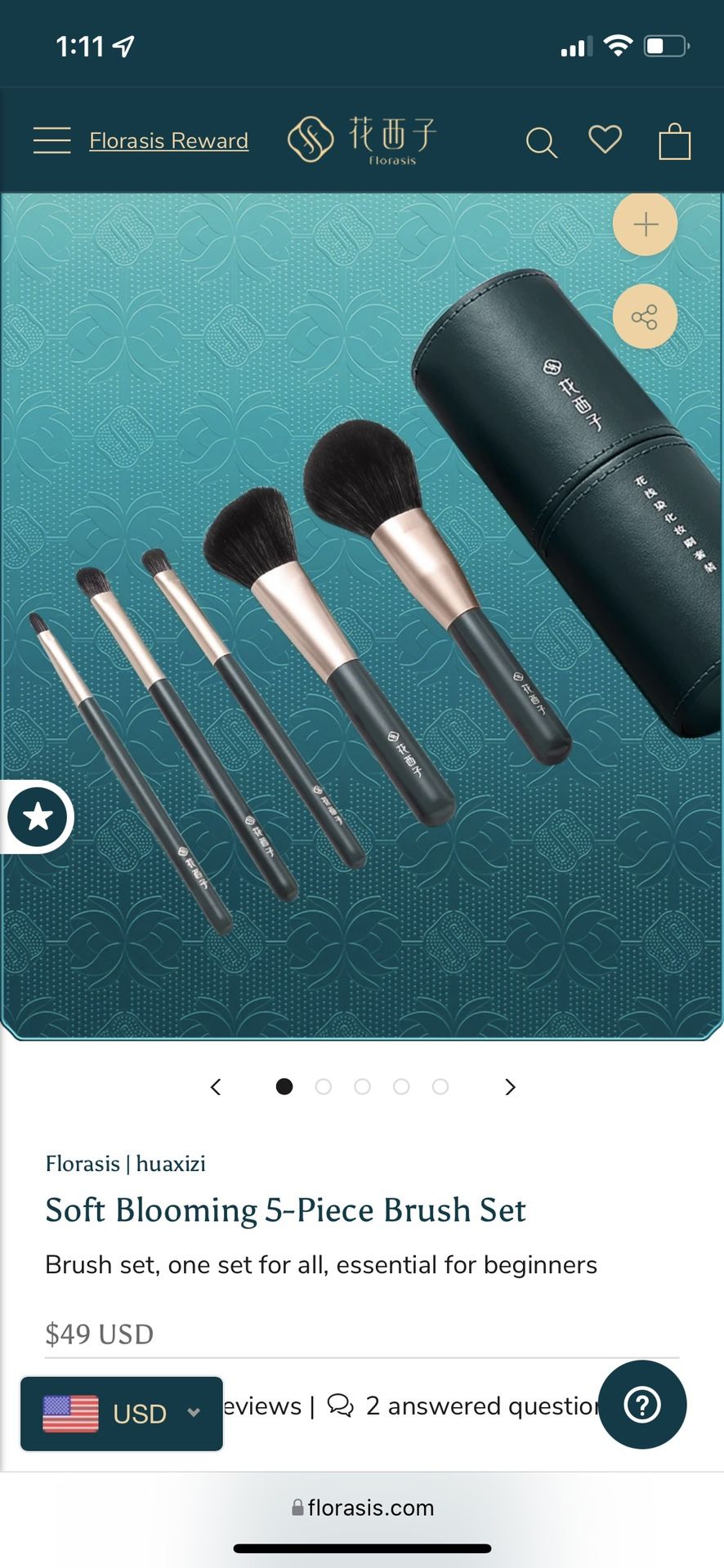 Florasis Makeup Brush Set
