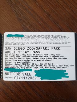 San Diego Zoo OR Safari Park Tickets Thumbnail
