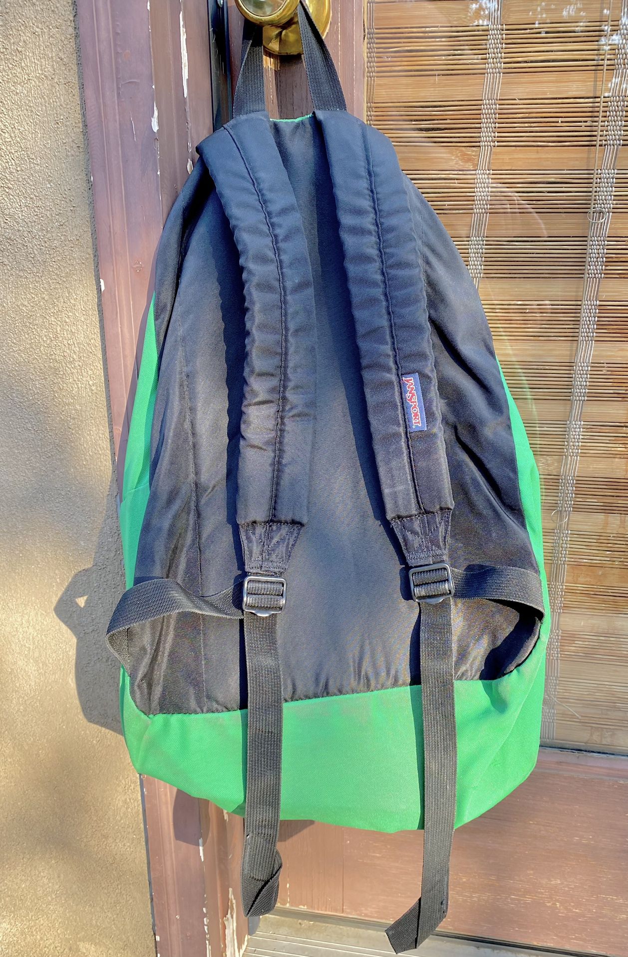 (SOLD) JanSport Green Backpacks Original Superbreak