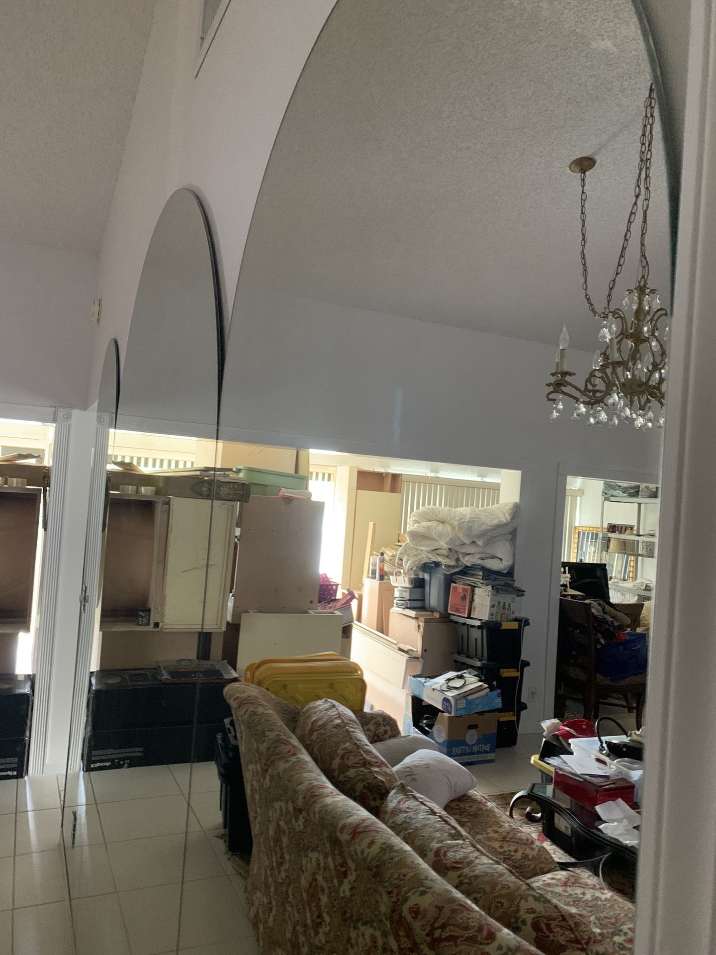 3 Set of Mirrors Oval shaped Already removed from the wall asking $380. All Obo today