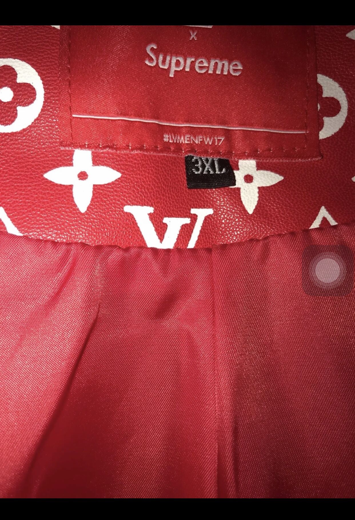 LOUIS V X SUPREME JACKET