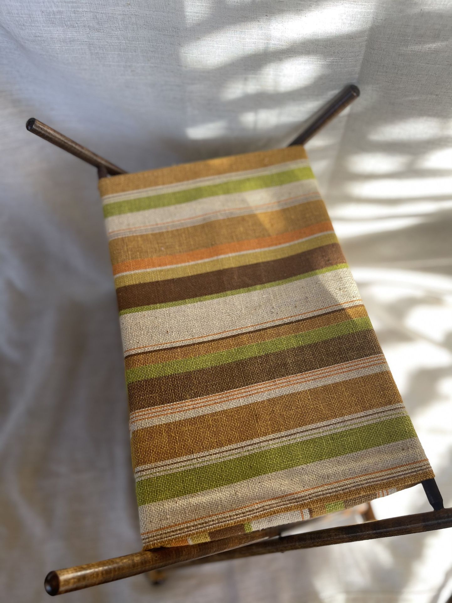 Vintage Retro 70’s Yarn/Sewing/Craft Basket