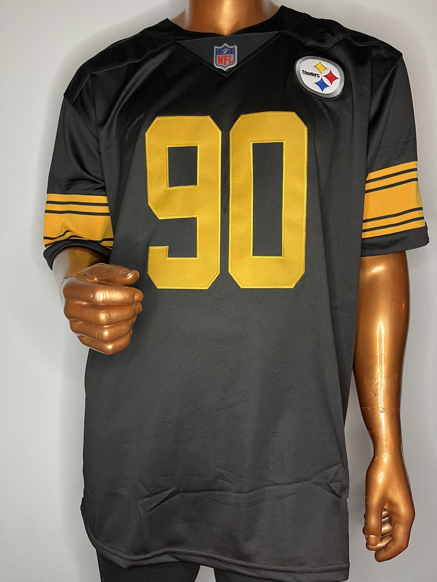 T.J. Watt Pittsburgh Steelers Men's Legend Black Color Rush T-Shirt