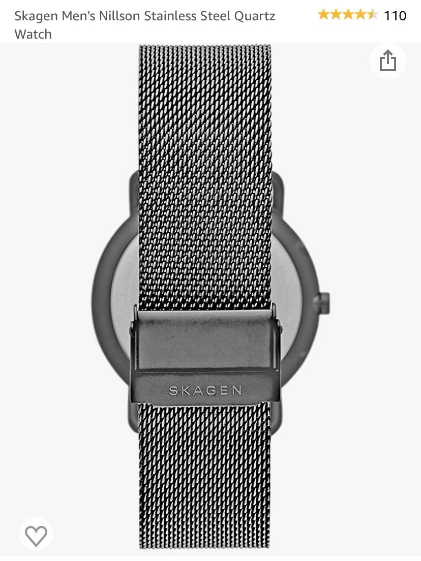 Skagen Men's Nillson Stainless Steel Quartz Watch