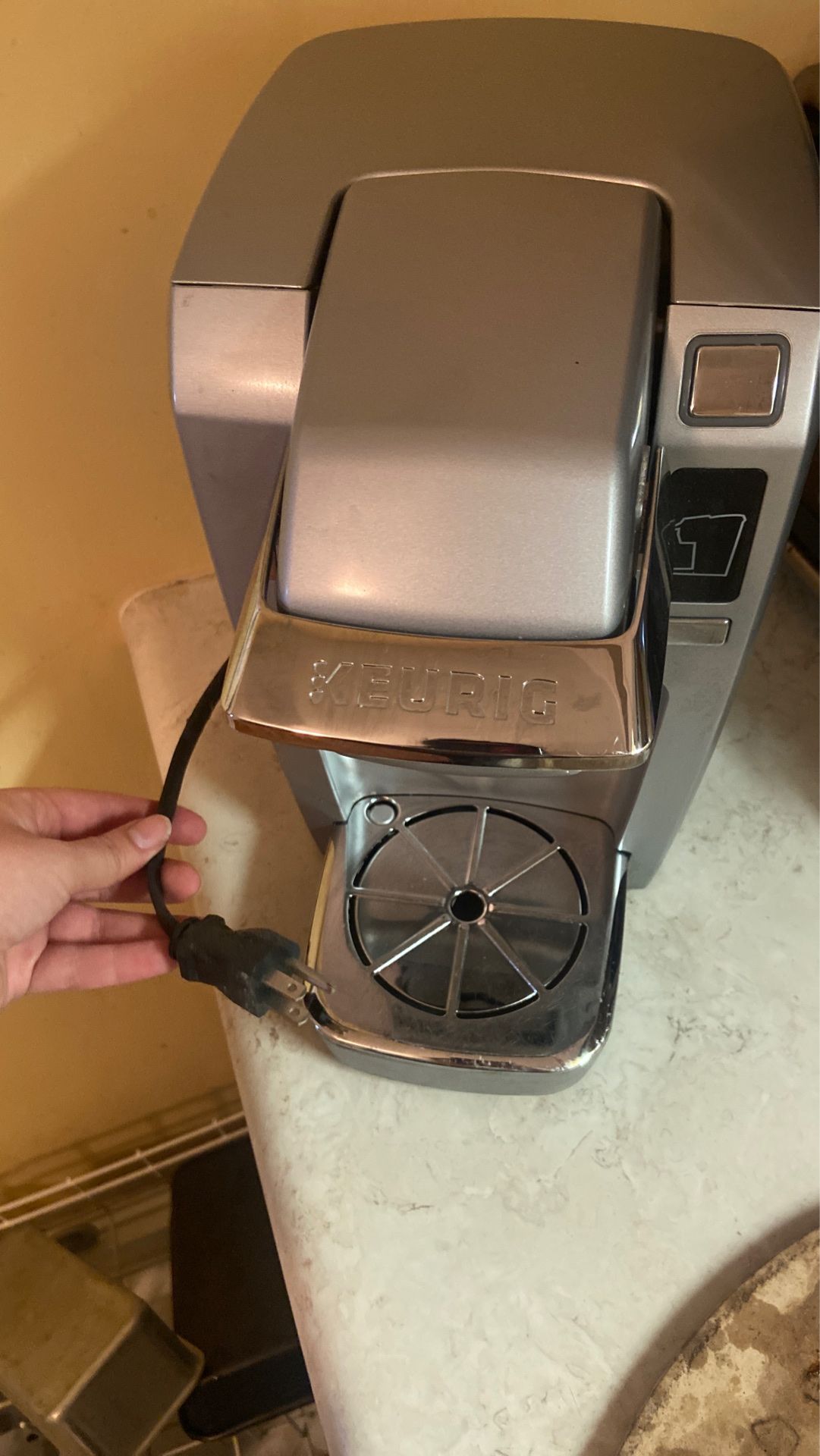 Keurig silver single cup