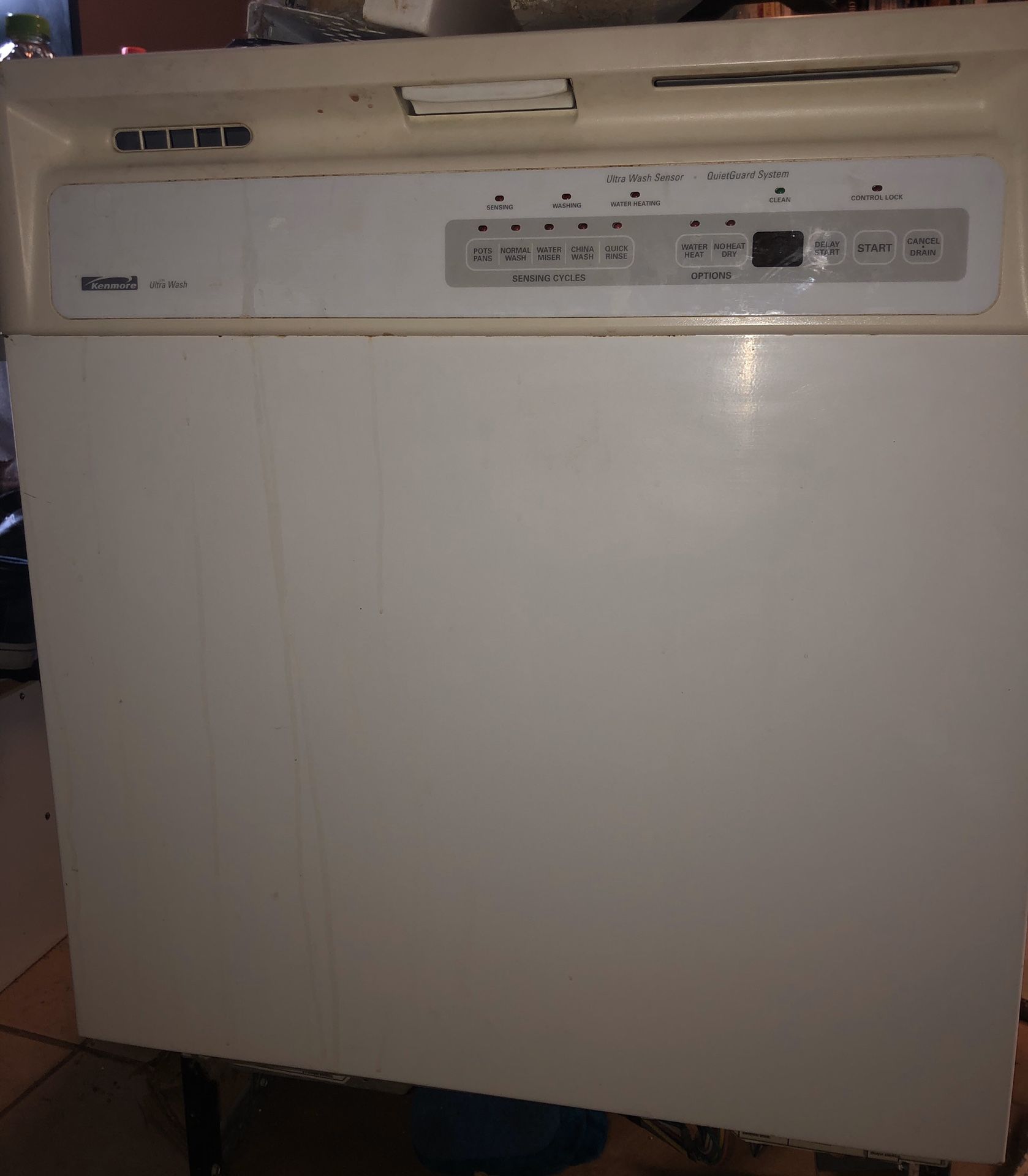 Good condition Kenmore dishwasher