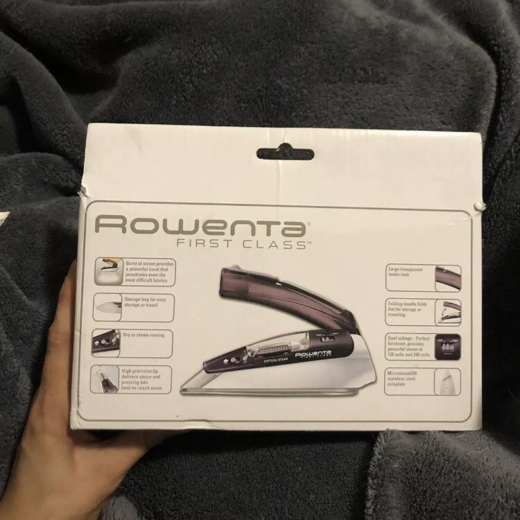 NEW Rowenta Travel, Double Voltage Steam Iron
