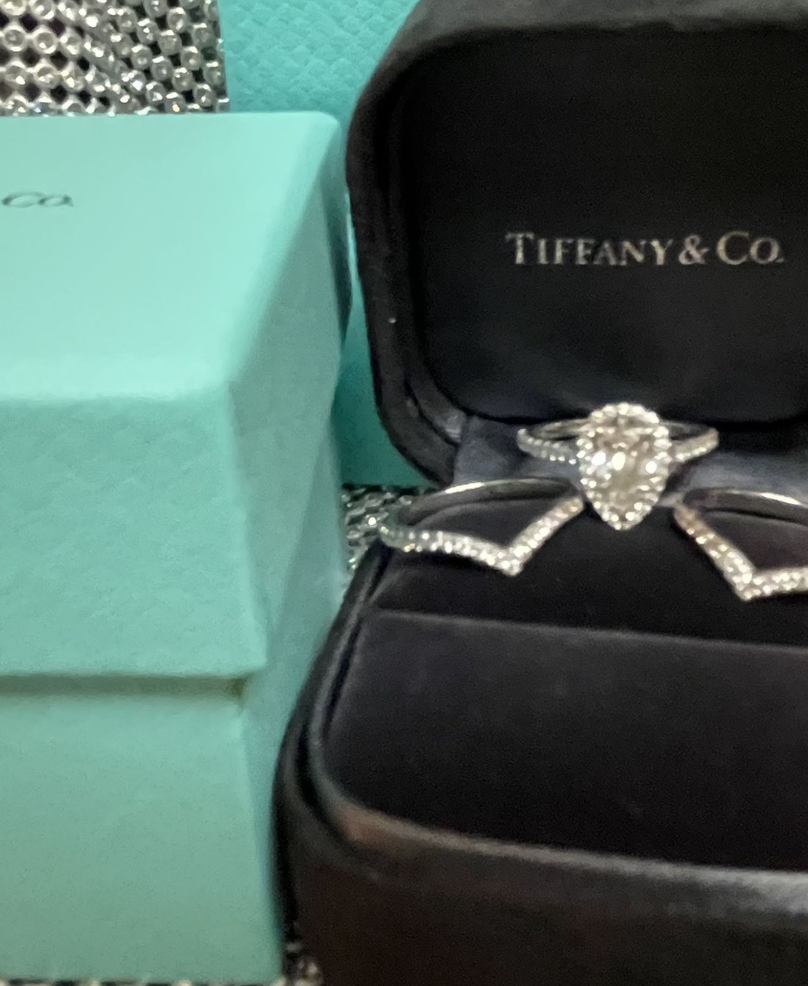 Tiffany’s Wedding Ring And Bands