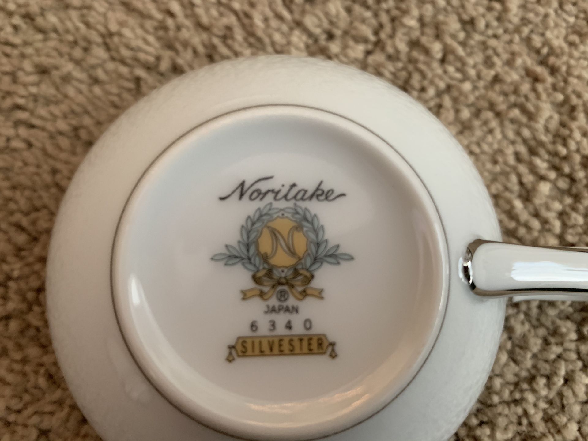 Fine China,Noritake brand,silvester pattern#6340