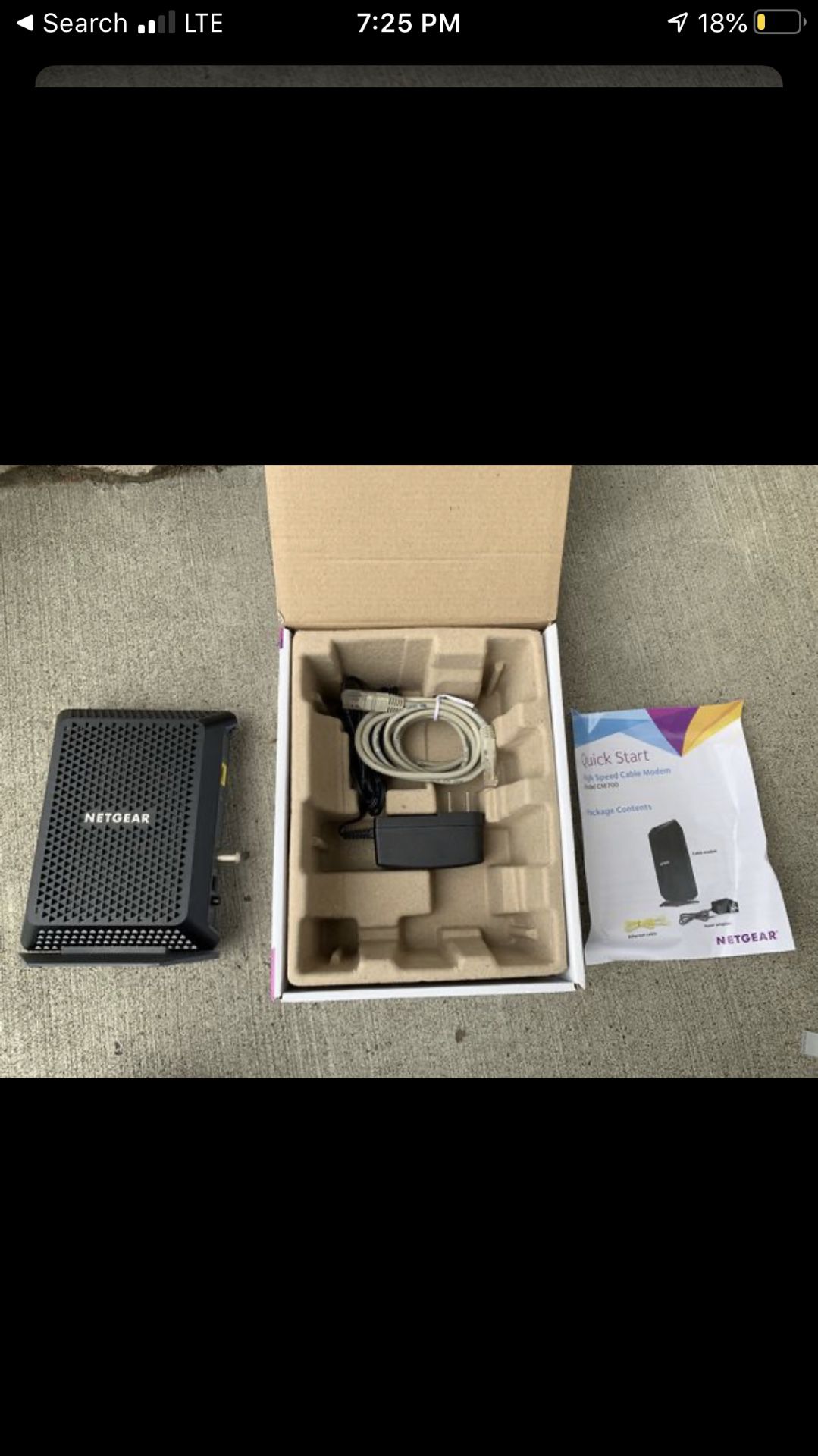 Netgear modem Comcast/Xfinity