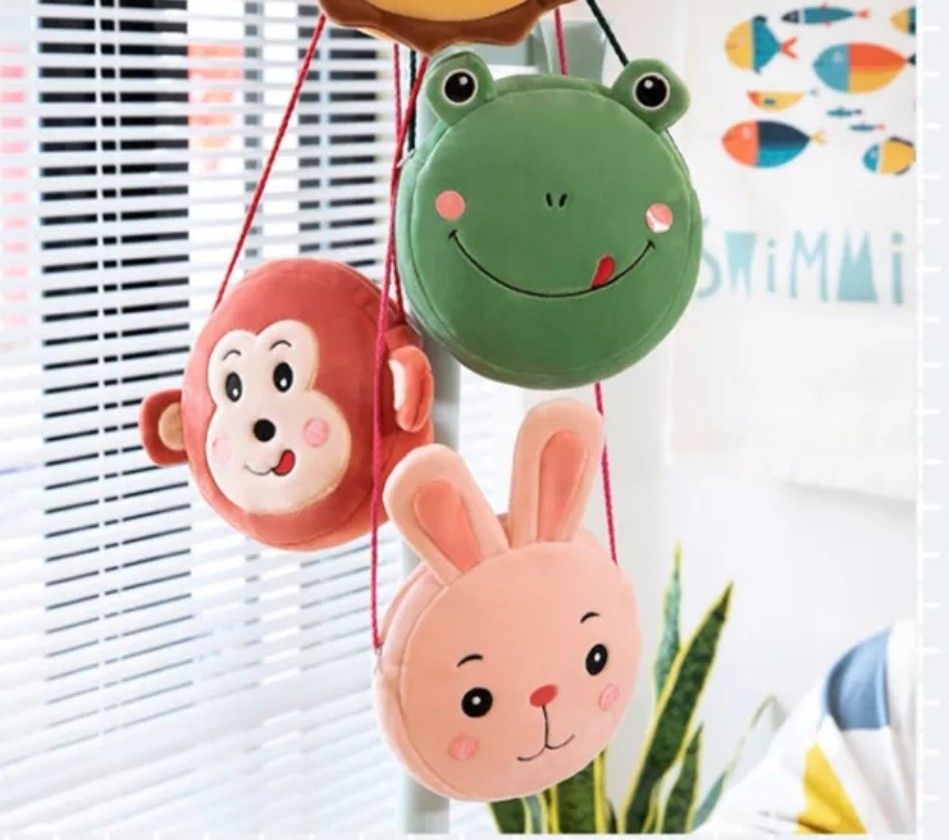 Monkey Kawaii Plush Crossbody Bag Purse
Plush Animal Ready To SHIP Or Pick UP Shoulder Bag, Kawaii Stuffed Animal Purse