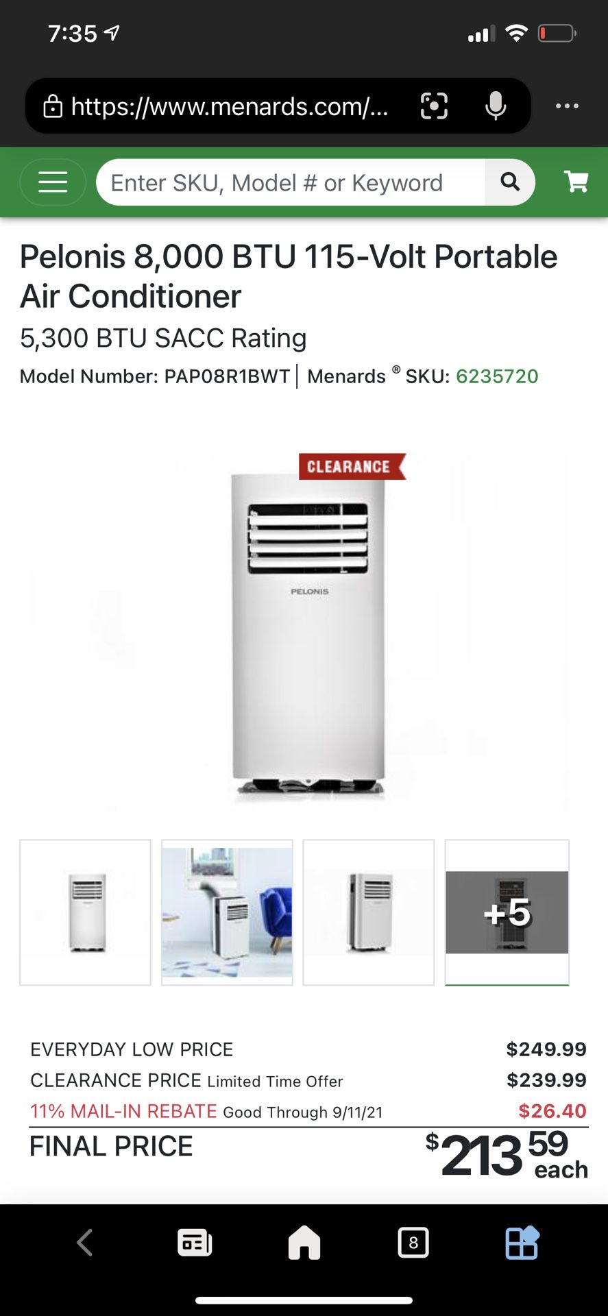 3 In 1 Air Conditioner, Fan, and Dehumidifier. 