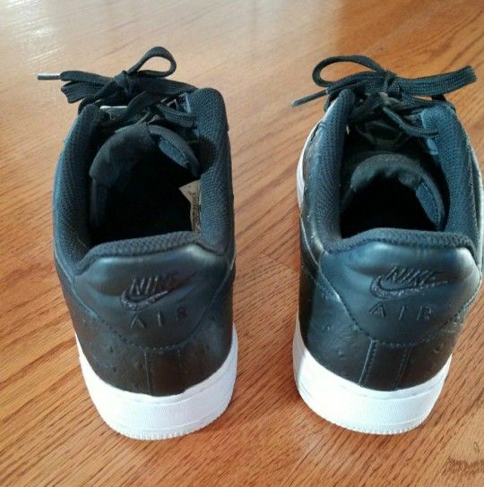 Black Nike Air Force 1s