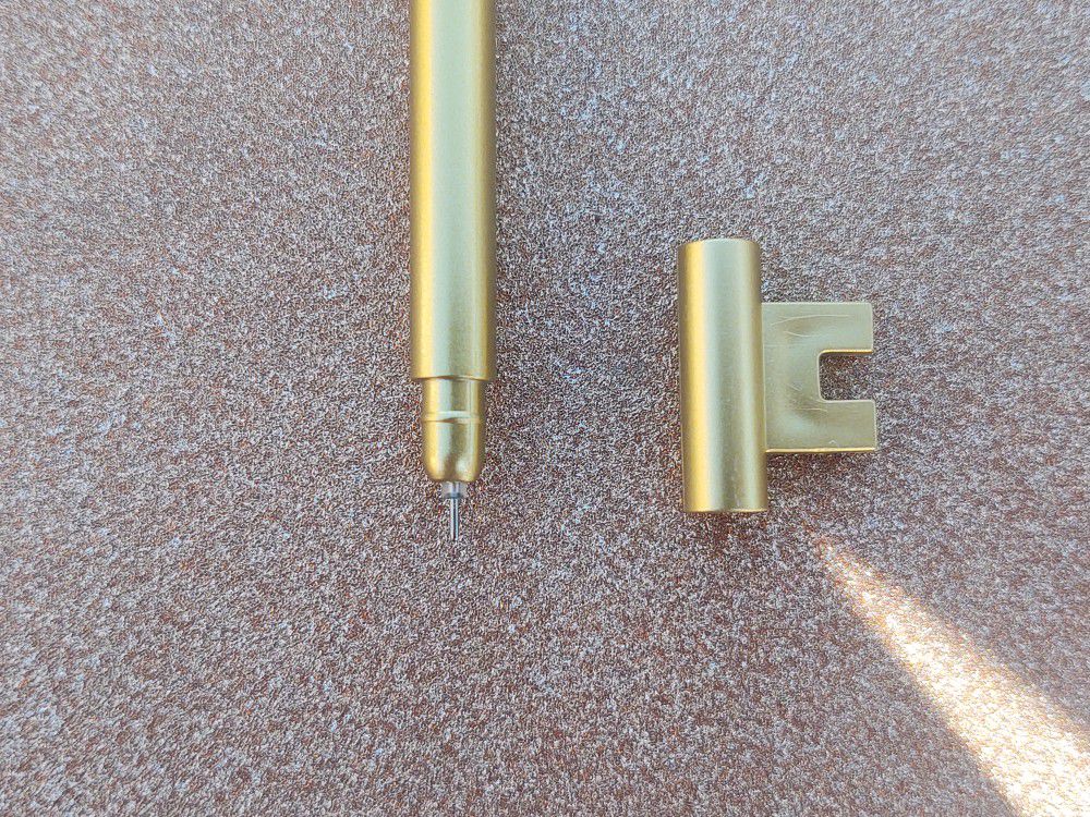 Rustic Pen Keychain