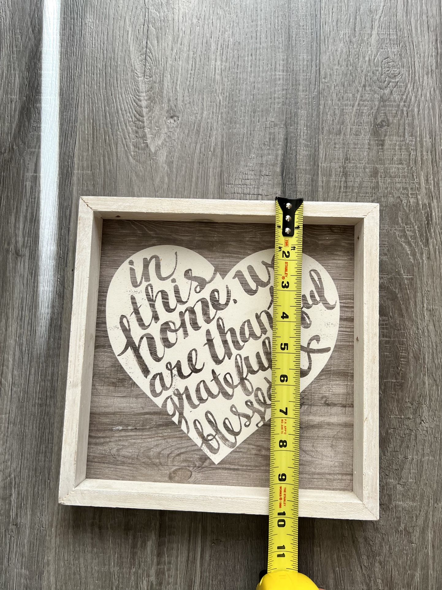 Home Decor Wooden Sign New