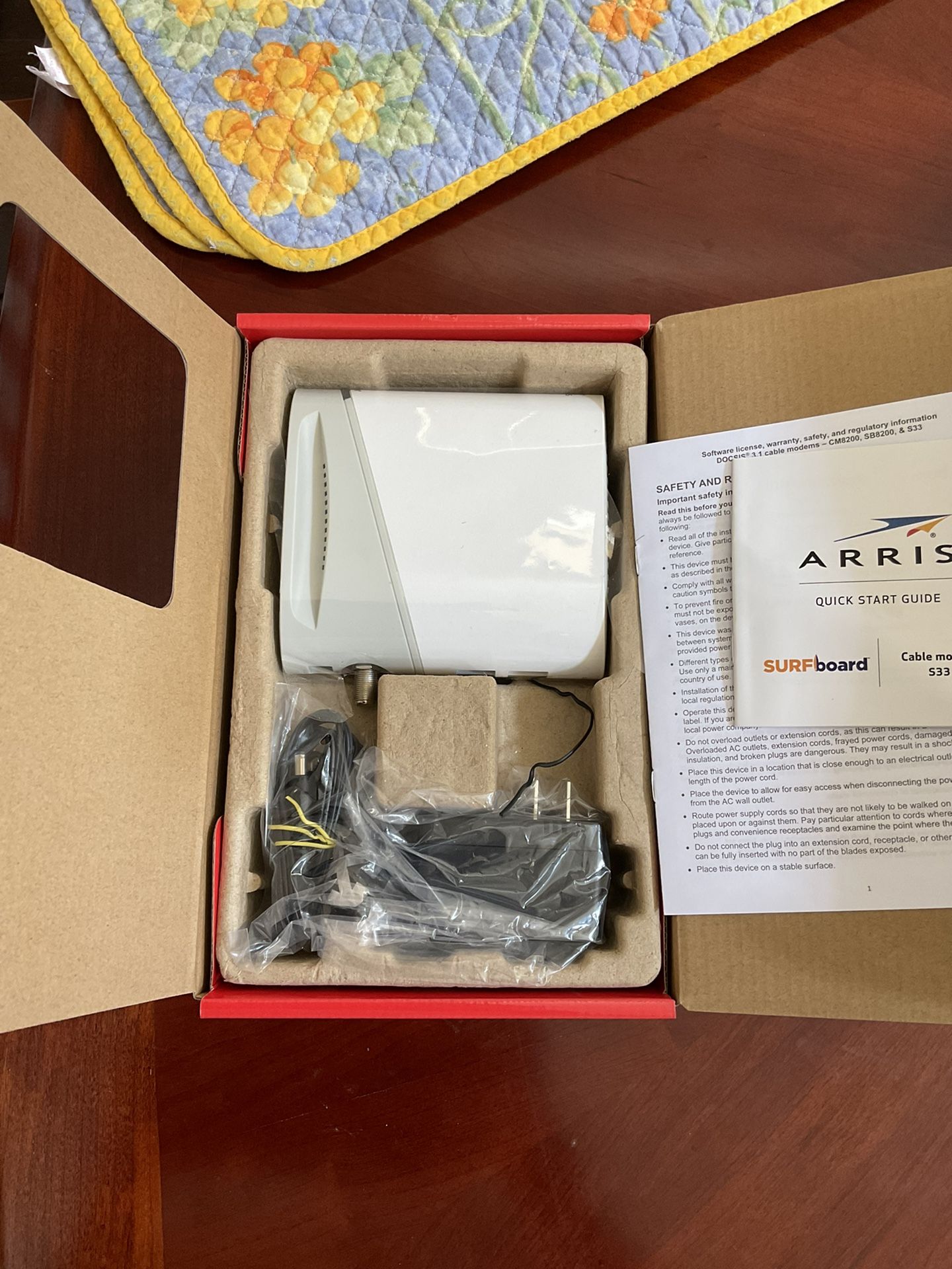 Arris Surfboard S33 DOCSIS 3.1 Cable Modem