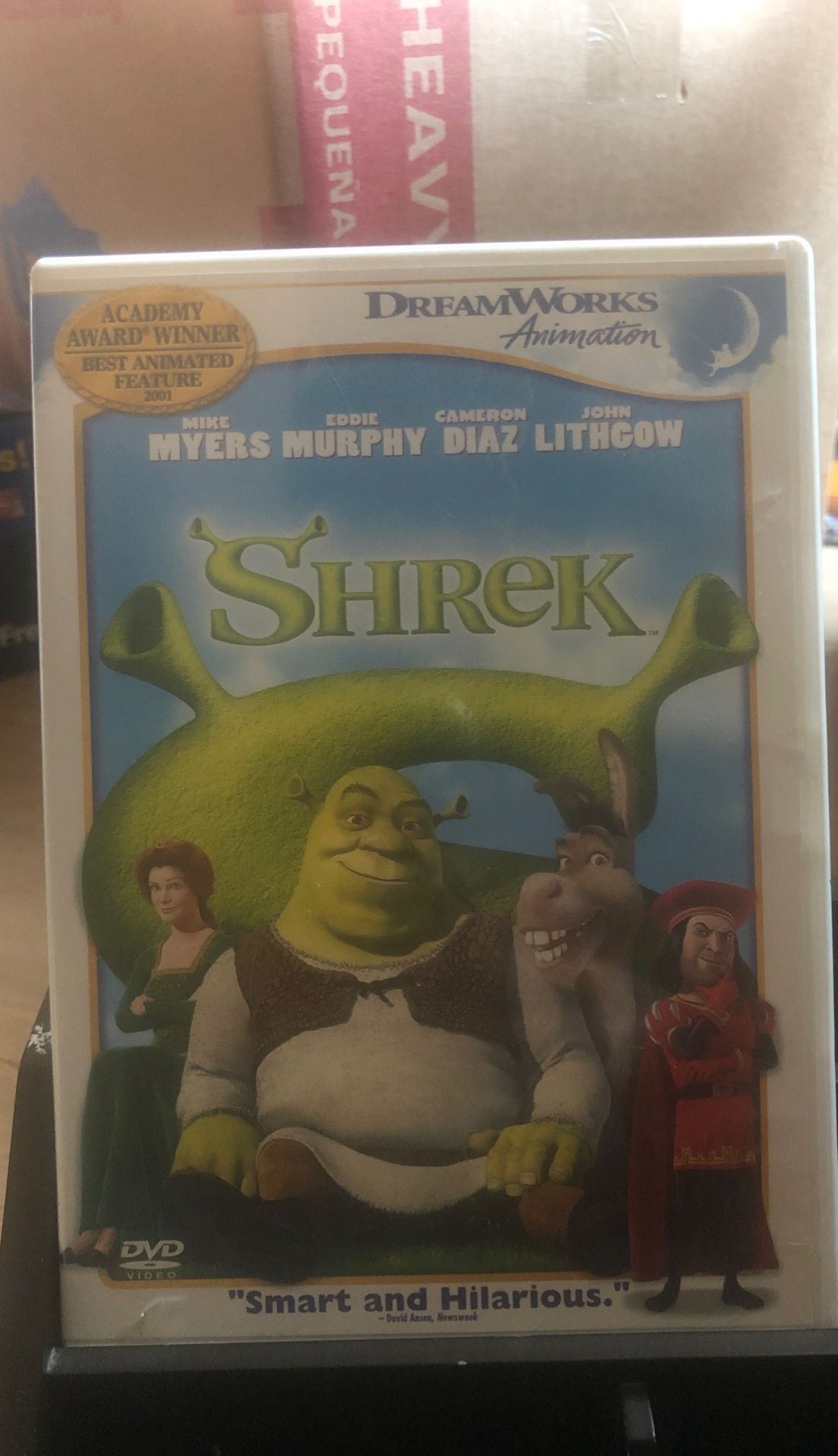 Shrek DVD