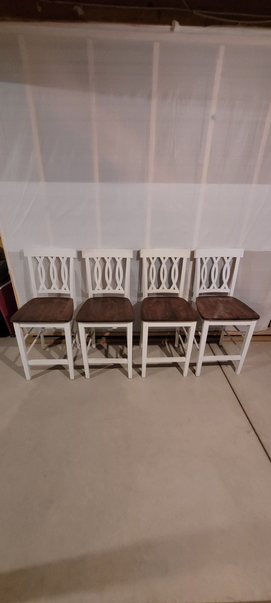 Walnut Chairs Set Of 4 