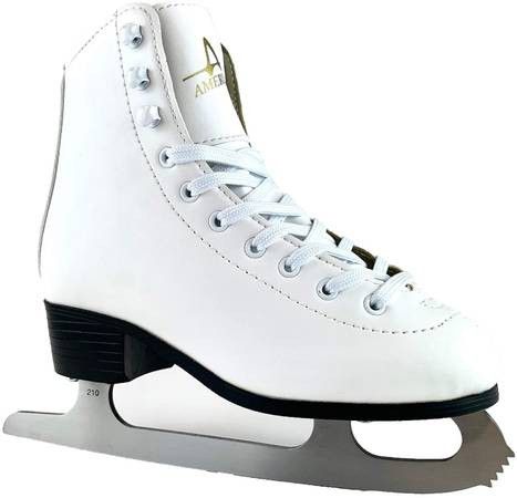 NEW GIRL size 1 - Shoe Girl Soft Boot Figure Ice Skates

