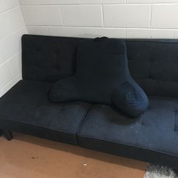 Futon Couch And Backrest Pillow Thumbnail