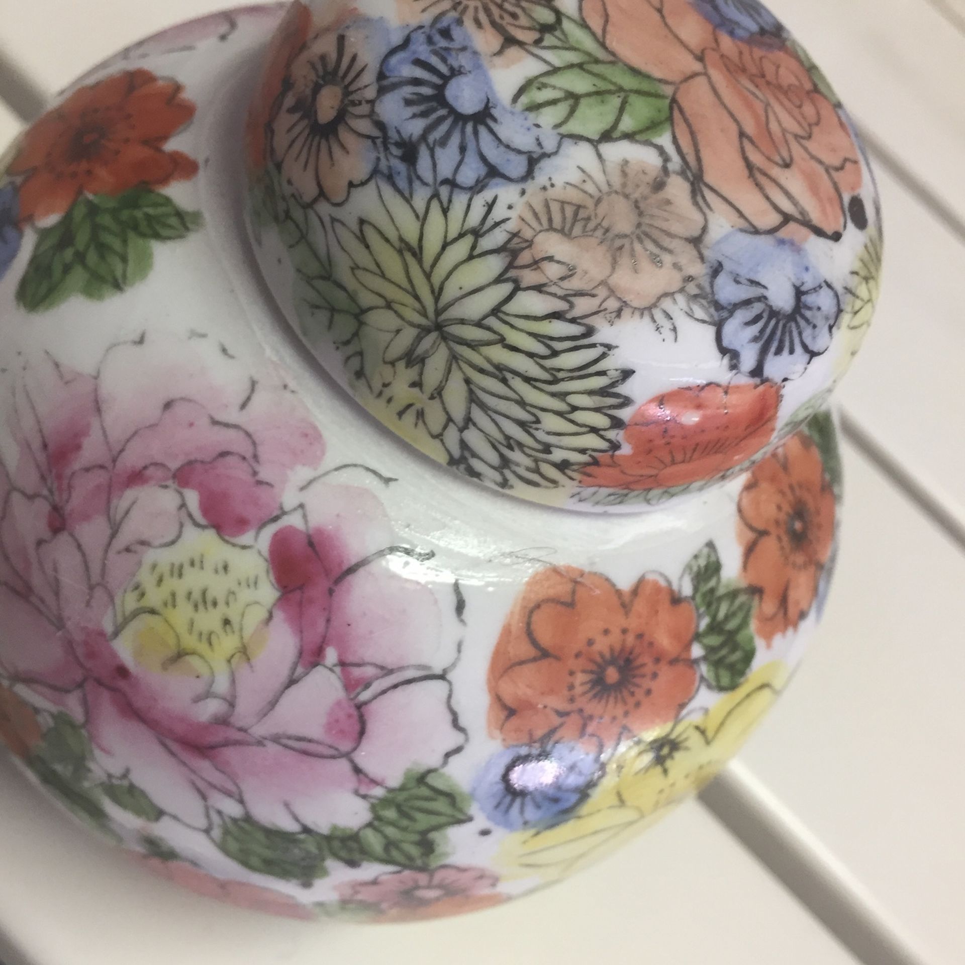 Vase Covered Jar China Perfect Pair