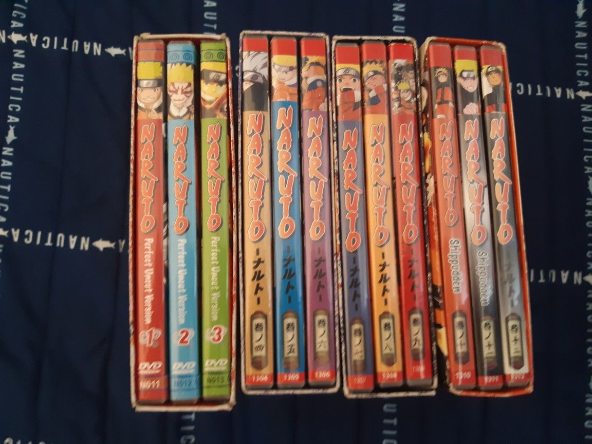 Naruto full series and shippuden ep 1 - 69 and four movies
