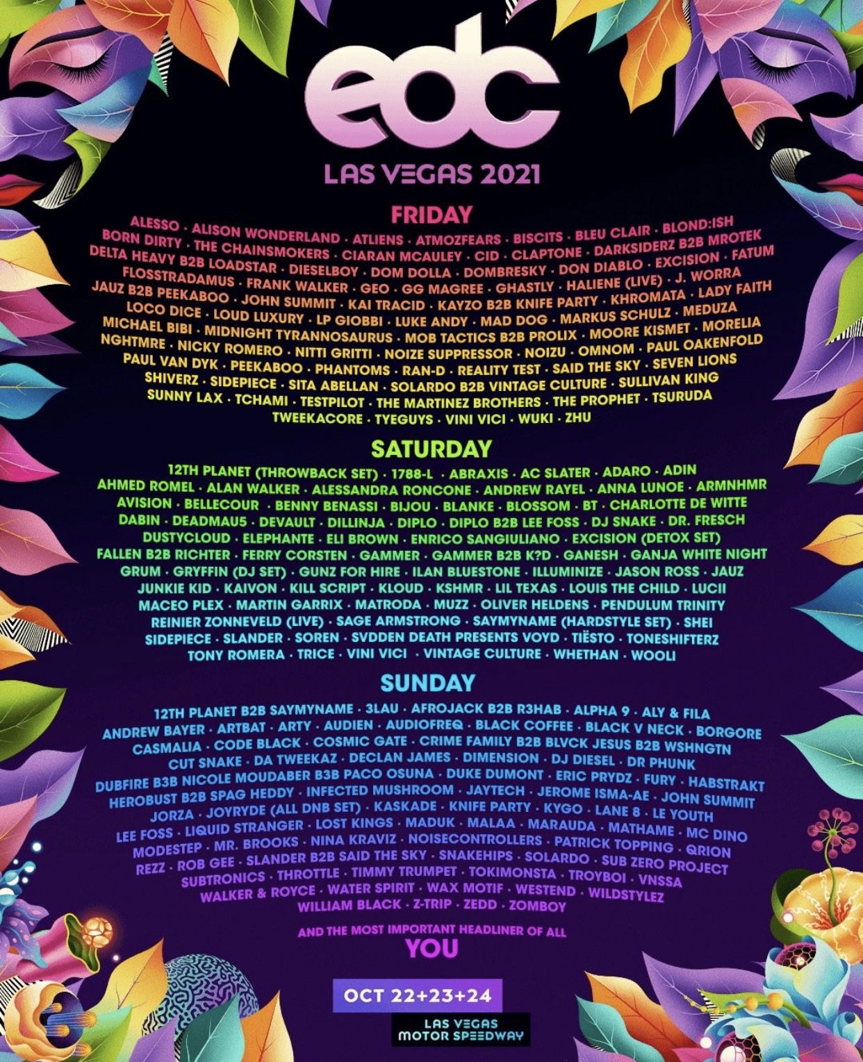 EDC LAS VEGAS 2021 GA