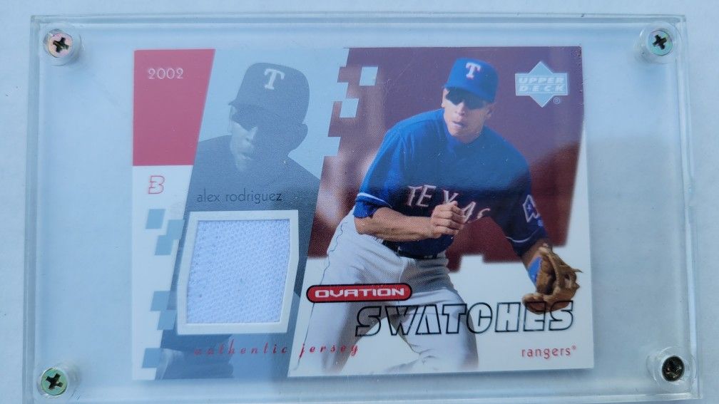 Memorabilia Patch Baseball Cards